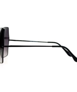 SA106 Mirrored Lens Octagon Oversize Designer Fashion Sunglasses Black 10 61VxoVkhIuL