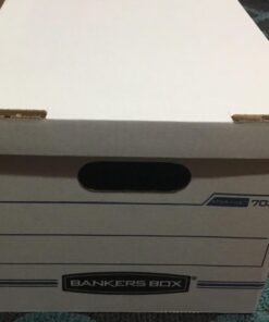 Bankers Box STOR/FILE Storage Boxes, Standard Set-Up, Lift-Off Lid, Letter/Legal, 6 Pack (57036-04) 41 61Vy6VeFcgL 1