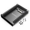 ORICO 2.5 SSD SATA to 3.5 Hard Drive Adapter Internal Drive Bay Converter Mounting Bracket Caddy Tray for 7 / 9.5 / 12.5mm 2.5 inch HDD / SSD with SATA III Interface(1125SS) 1125SS-V1-BK-EP