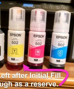 Epson EcoTank ET-2750 Wireless Color All-in-One Cartridge-Free Supertank Printer with Scanner, Copier and Ethernet, Regular EcoTank ET-2750 - Renewed 43 61W3lk8TX8L