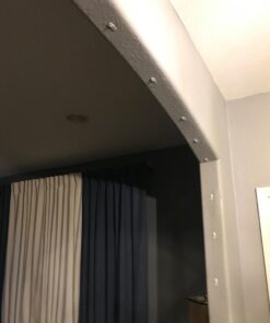 Command Small Decorating Clips, Damage Free Hanging Light Clips with Adhesive Strips, No Tools Small Wall Clips for Hanging Lights and Cables, 40 White Clips and 48 Command Strips 40 Clips 46 61W62HAOcSL