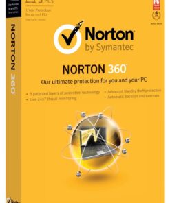 Norton 360 2013 - 1 User / 3 PC [Old Version] PC Disc
