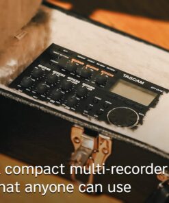 Tascam DP-006 6-Track Digital Pocketstudio Multi-Track Audio Recorder, Built-in Mics, Songwriting, Battery Operated MultiColored 17 61W8AL94bmL
