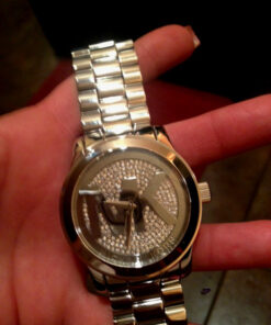 Michael Kors Runway MK Silver Dial Women's Watch - MK5544 23 61WAWsBlerL