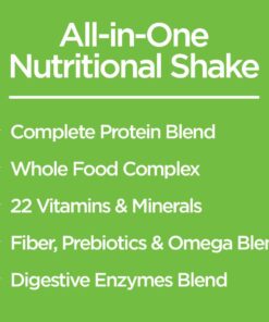 Vegansmart Naturade Plant Based Vegan Protein Powder - All-in-One Nutritional Shake Protein Blend - Gluten Free & Non-GMO - Vanilla (15 Servings) 15 Servings (Pack of 1) 23 61WAnJmEaiL
