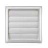 Lambro Industries, Inc.-8" White Plastic Louver Vent (Price Per Piece). Item #363W, outside dimensions are 10.875" x 10.875". 26 61WE0fm3JEL