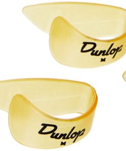 Alternative view of JIM DUNLOP 9072P Ultex® Thumbpicks, Medium, 4/Player's Pack Yellow
