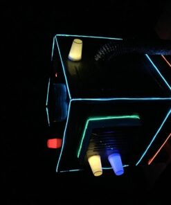 Lychee Neon Light El Wire with Battery Pack, 15 Feet, Blue 15ft 42 61WKJMyLuNL