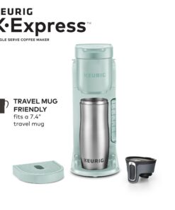 Keurig K-Express Coffee Maker, Single Serve K-Cup Pod Coffee Brewer, Mint 13 61WNFefLVEL