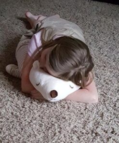 Niuniu Daddy Polar Bear Stuffed Animals 28 Inch Jumbo Large Plush Toy for Kids/Toddlers Kawaii Plushies for Girls/Boys Cute Cuddle Body Pillow for Sleeping Gift for Christmas Birthday 41 61WPlCpDxhL