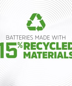 Energizer Rechargeable AA Batteries, Recharge Power Plus Double A Battery Pre-Charged, 8 Count 35 61WQCzIpFL