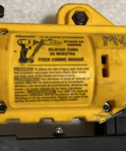 DEWALT Metal Shear/Cutter Drill Attachment, Impact Ready, 360 Degree Pivoting Head, Cuts 18GA Material (DWASHRIR) Shears Attachment 33 61WRMML0bFL