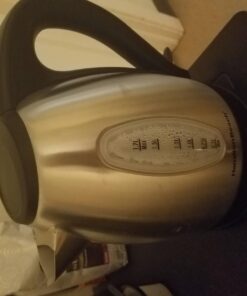 Hamilton Beach Electric Tea Kettle, Water Boiler & Heater, 1.7 Liter, Cordless Serving, 1500 Watts for Fast Boiling, Auto-Shutoff and Boil-Dry Protection, Stainless Steel (40880) 1.7 L 45 61WZZJJkzjL