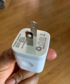 X-EDITION Wall Charger,4-Pack 2.1A Dual Port USB Power Adapter Plug Charging Block Cube for Phone 8/7/6 Plus/X, Pad, Samsung Galaxy S5 S6 S7 Edge,LG, Android (White) White 45 61WaFYOjvSL