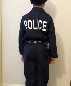 Dress Up America Police Costume for Kids - Police Officer Costume for Boys - Cop Uniform Set With Accessories Medium 35 61WbPb3uEL