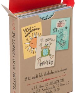 Alternative view of C.R. Gibson CN63-13645 Lunch Box Notes Original Version