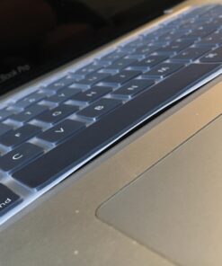 Allinside Gray Ombre Keyboard Cover Skin for MacBook Pro 13" 15" 17" (2015 or Older Version), MacBook Air 13" A1369/A1466, Older iMac Wireless Keyboard MC184LL/B 2010-2017 MacBook Air 13 & 2008-2015 Mac Pro 13/15 Ombre Gray 44 61WemisoiCL