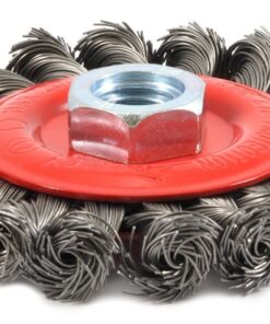 Forney 72759 4-Inch x .020 x 5/8-11 Knot Wire Wheel 29 61WinLl5dL