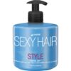 SexyHair Style Hard Up Hard Holding Gel | Extreme Hold | Non-Flaking Formula | All Hair Types Hard Up | 16.9 fl oz