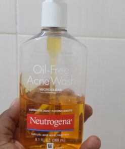 Neutrogena Oil-Free Acne Fighting Face Wash, Daily Cleanser with Salicylic Acid Acne Treatment, 9.1 Fl Oz (Pack of 3) 9.1 Fl Oz (Pack of 3) 27 61WkOAGu5tL