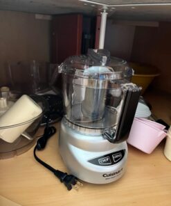 Cuisinart Food Processor, Mini-Prep 3 Cup, 24 oz, Brushed Chrome and Nickel, DLC-2ABC 23 61WoMKxtEML