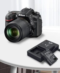 LP EN-EL14 EN EL14a Battery Charger Pack, 2-Pack Battery& Dual Slot Charger, Compatible with Nikon D3500, D5600, D3300, D5100, D5500, D3100, D3200, D5200, D5300, D3400, DF, P7000, P7100, P7700, P7800 2 Batteries & Charger 21 61WpEn5ISdL