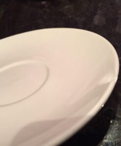 Konitz Coffee Bar Cappuccino Coffee Cups Set with Saucers, White Cappuccino Cups Set of 4 - 6 oz Coffee Cup Set with Saucers, Porcelain Cappuccino Cup 1 Giftboxed Set 53 61WqaHC6 mL