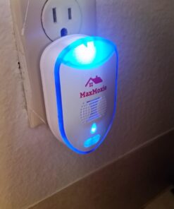 MaxMoxie Ultrasonic Pest Repeller, Humane Mice Control Electronic Insect Repellent, Reject Rodent Bed Bug Spider Rat 39 61WqkcDl7RL