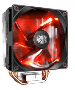 Cooler Master RR-212L-16PR-R1 Hyper 212 LED CPU Cooler with PWM Fan, Four Direct Contact Heat Pipes, Unique Blade Design and Red LEDs 26 61Wr9Tg4hL
