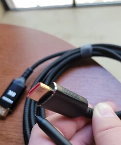 Snowkids 10K 8K HDMI Cable 2.1 10FT/3M 48Gbps, Certified 48Gbps High Speed 3D 8K60 4K120 144Hz Braided HDMI Cord eARC HDR10 HDCP 2.2&2.3 Compatible with Roku TV/PS5/HDTV/Blu-ray Black 10feet 1 32 61WrMZRwpmL 4