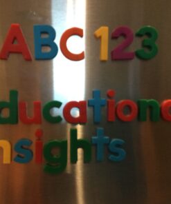 Educational Insights Multicolored AlphaMagnets and MathMagnets, 214 Pieces 38 61WrxEEERbL
