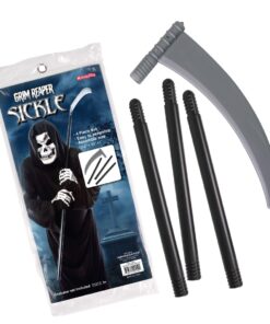 Kangaroo Grim Reaper Scythe Weapon – Prop for Halloween Parties – 40-inch Long Sickle for Kids and Adults – Costume Accessory – Plastic Prop 31 61WrzqU5zML