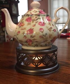 GROSCHE Cairo Premium Teapot Warmer with Tea lite Candle. for Glass teapot and Other heatproof Dish Warming use. 65 61WsT2OLIEL