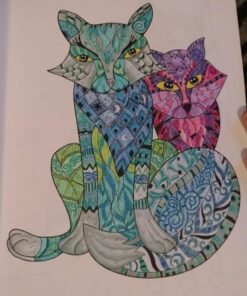 Fox Coloring Book: An Adult Coloring Book of 40 Stress Relief Fox Designs to Help You Relax and Unwind (Animal Coloring Books) 17 61WtqNUZeKL