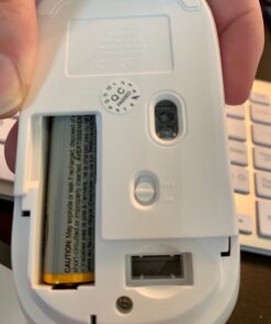 Wireless Keyboard and Mouse,J JOYACCESS USB Slim Wireless Keyboard Mouse with Numeric Keypad Compatible with iMac Mac PC Laptop Tablet Computer Windows -Silver White 48 61WuLFUZDuL