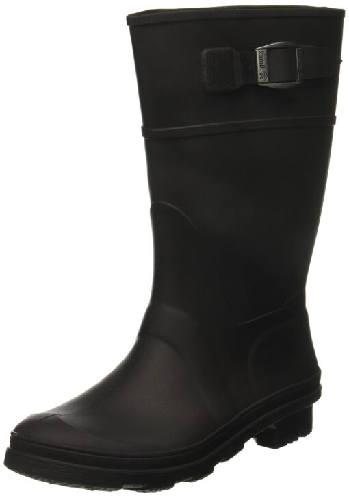 Kamik Raindrops Rain Boot Little Kid (4-8 Years) 1 Little Kid Black