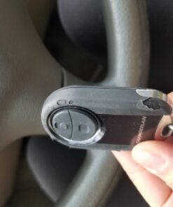 Chamberlain Group MC100-P Universal Garage Door Opener Mini Keychain Remote, Small, Black 37 61WvXfwmj5L