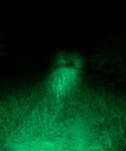 WINDFIRE Waterproof Green Light LED Coyote Hog Hunting Light Lamp Tactical Flashlight Torch with Pressure Switch and Rail Rifle Mount for Picatinny 39 61Wx7ef3gNL