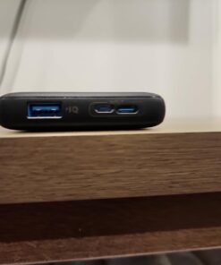 Anker Portable Charger, Power Bank, 10,000 mAh Battery Pack with PowerIQ Charging Technology and USB-C (Input Only) for iPhone 15/15 Plus/15 Pro/15 Pro Max, iPhone 14/13 Series, Samsung Galaxy Black 65 61Wxd7tOj8L