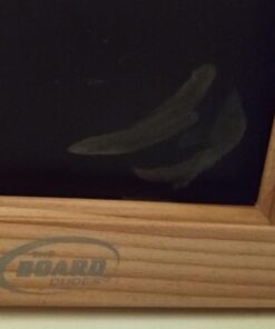 The Board Dudes 17" x 23" Chalk Board with Oak Wood Style Frame 56 61X1UTFyusL