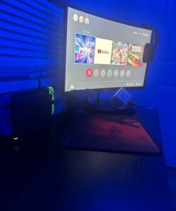 Sceptre Curved 24-inch Gaming Monitor 1080p R1500 98% sRGB HDMI x2 VGA Build-in Speakers, VESA Wall Mount Machine Black (C248W-1920RN Series) 40 61X4DMcWML