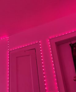 ZOZOO 100ft Led Lights for Bedroom(2 Rolls of 50ft), Smart RGB Led Strip Lights with 44-Key Remote & APP Control Music Sync with Color Changing for Home Party Festival Decoration 47 61X4hO0EJkL