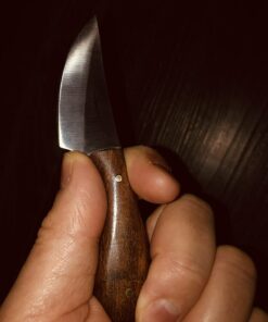 Szco Supplies 4.75” Small Slim Skinner Patch Outdoor Hunting Knife with Brown Leather Sheath (DH-7990) 53 61X6jqgAXsL