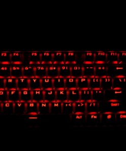 Redragon K552 Mechanical Gaming Keyboard 87 Key Rainbow LED Backlit Wired with Anti-Dust Proof Switches for Windows PC (Black Keyboard, Red Switches) 87 Key Red Switch Black 40 61X78RW1ooL