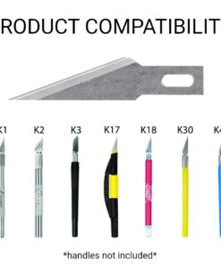 Excel Blades #11 Replacement Hobby Blade - 5 Pack - American Made Carbon Steel Craft Knife Blades 8 61X8XdDACIL