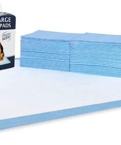 Ultra Absorbent Odor Control Training Pads For Dogs Leak-proof Quick Dry Gel – Extra Large 30 x 28 Pee Pads - Fresh Scented - 50 Count, Pack of 1 XL 30" x 28" - 50 Count, Pack of 1 20 61XBWQqChYL