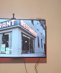 Perlegear UL Listed Full Motion TV Wall Mount for Most 37–82 inch Flat Curved TVs up to 110 lbs, 12″/16″ Wood Studs, Bracket with Articulating Arms, Swivel, Tool-Free Tilt, Max VESA 600x400mm 28 61XDoKjkfoL