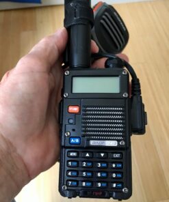 BAOFENG BF-F8HP (UV-5R 3rd Gen) 8-Watt Dual Band Two-Way Radio (136-174MHz VHF & 400-520MHz UHF) Includes Full Kit with Large Battery 25 61XEkPpI3XL