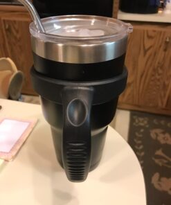 Grab Life Outdoors - Handle For YETI Rambler 30 Oz Tumbler Cup - Fits Ozark Trail, RTIC & more - (Handle Only) - Black 43 61XFt2gsNHL