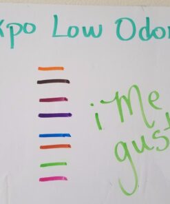 EXPO Low Odor Dry Erase Markers, Chisel Tip, Assorted Colors, 16 Pack 16 Count (Pack of 1) 57 61XG4exkoyL